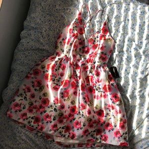 Spring floral dress